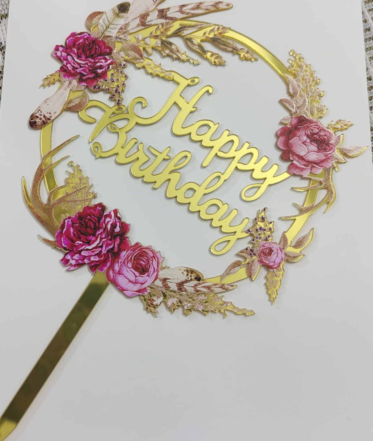 Birthday Cake topper 1 Chittagong Baking Mart